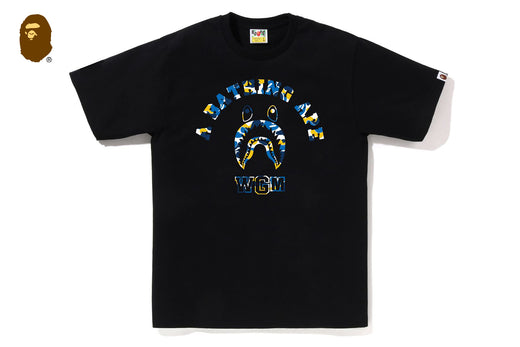 BAPE STORE SHANGHAI SHARK COLLEGE TEE