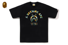 BAPE STORE WUXI SHARK COLLEGE TEE