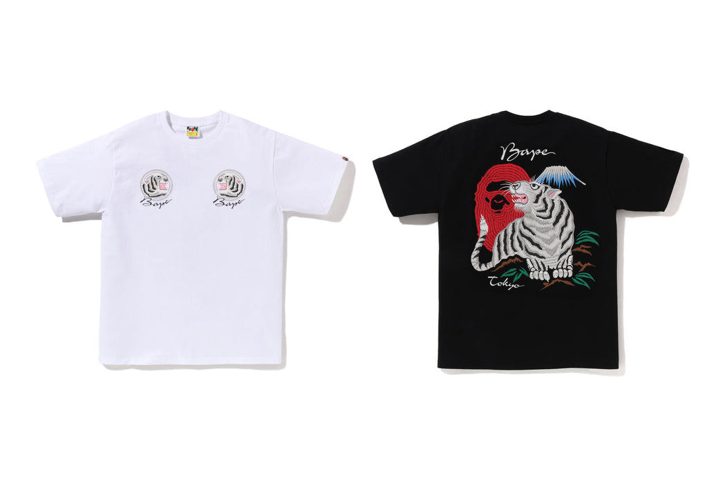 【A BATHING APE】2色展開 TIGER SOUVENIR TEE 要在庫確認 TIGER SOUVENIR TEE | bape.com