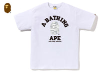 BAPE STORE HARAJUKU CAMO COLLEGE TEE