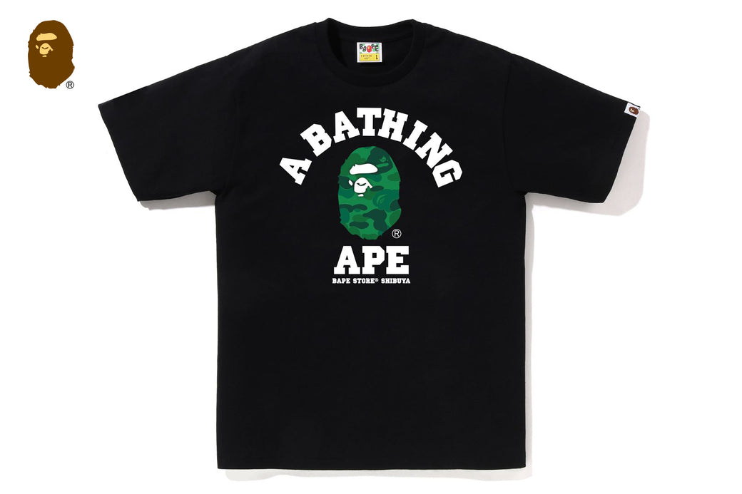 BAPE X BLACK EYE PATCH 】COLLEGE TEE | bape.com