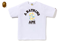 BAPE STORE SAPPORO CAMO COLLEGE TEE