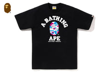 BAPE STORE YOKOHAMA CAMO COLLEGE TEE