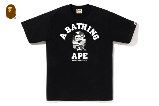 すぐ届く【A BATHING APE】Tシャツ SOLID CAMO COLLEGE A BATHING APE® 1st Camo College Ats Tee | Bape official