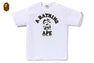 BAPE STORE KYOTO CAMO COLLEGE TEE