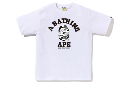 BAPE STORE KYOTO CAMO COLLEGE TEE