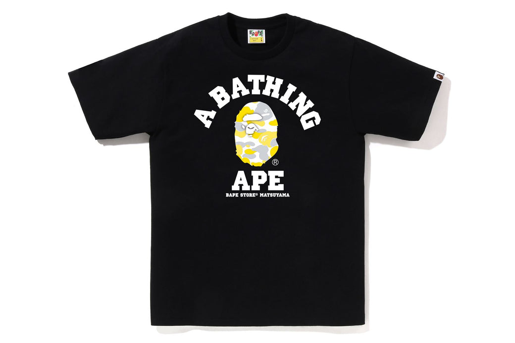 Bape camo college tee best sale