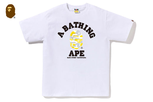 BAPE STORE MATSUYAMA CAMO COLLEGE TEE