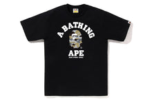 BAPE STORE GINZA CAMO COLLEGE TEE