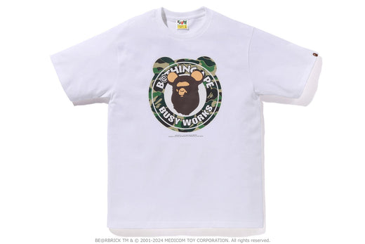 【 BAPE X MEDICOM TOY 】ABC CAMO BE@R BUSY WORKS TEE