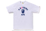 【 BAPE X MEDICOM TOY 】BE@R COLLEGE TEE