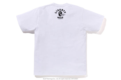 【 BAPE X LBWK 】KATAKANA COLLEGE TEE