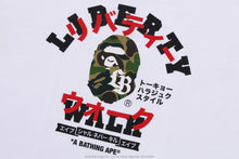 【 BAPE X LBWK 】KATAKANA COLLEGE TEE