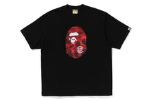 【 BAPE X CLOT 】CAMO BIG APE HEAD RELAXED FIT TEE