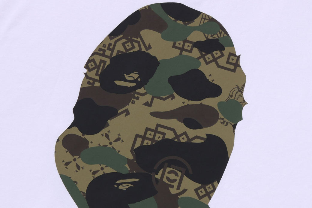 BAPE X CLOT 】CAMO BIG APE HEAD RELAXED FIT TEE | bape.com