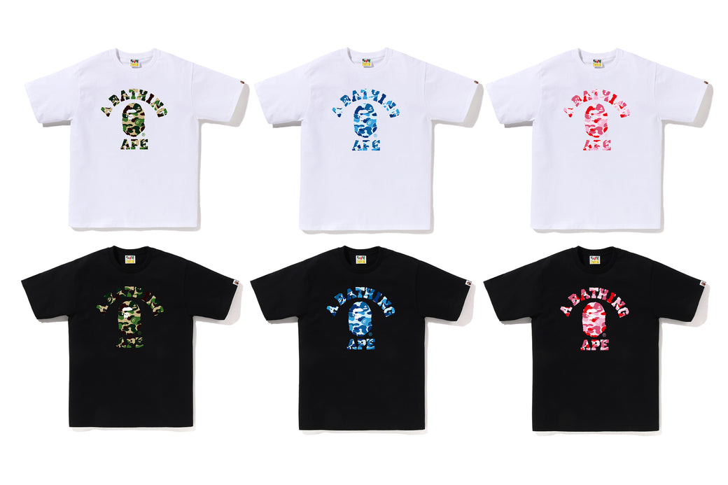 ABC CAMO COLLEGE TEE | bape.com ABC CAMO COLLEGE TEE | bape.com