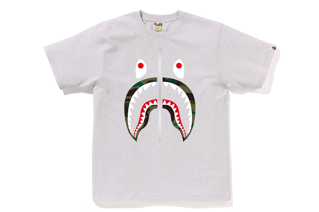 COLOR CAMO SHARK TEE | bape.com