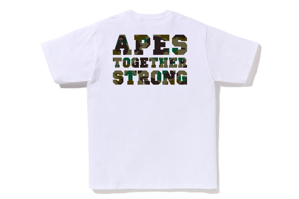 1ST CAMO COLLEGE ATS TEE | bape.com