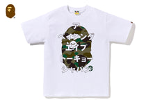 1ST CAMO BAPE KATAKANA TEE