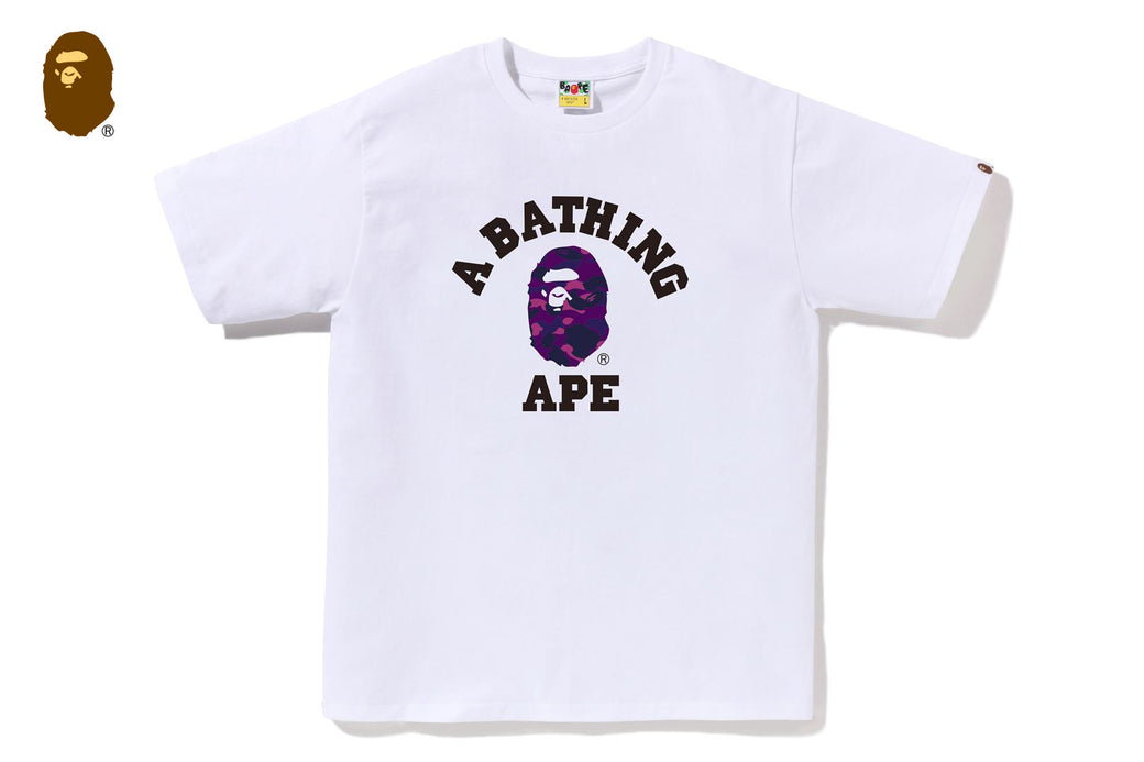 BAPE X VGM 】COLLEGE TEE | bape.com