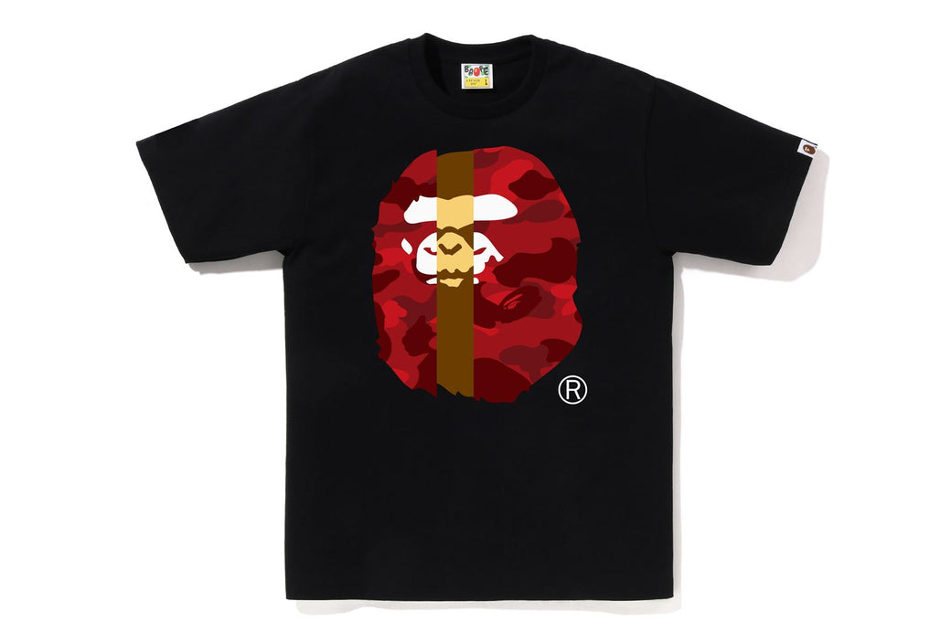 Bape color camo tee best sale