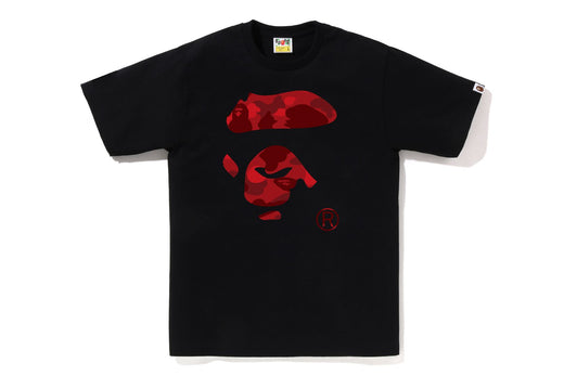 COLOR CAMO APE FACE TEE | bape.com