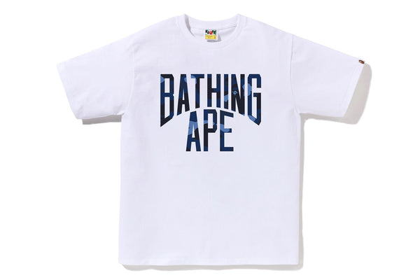 BAPE Line 1st Camo NYC Logo Tee Black/Black Men's - FW21 - GB