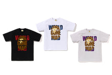 COLOR CAMO WGM APE HEAD OVERLAP TEE