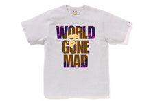 COLOR CAMO WGM APE HEAD OVERLAP TEE