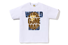 COLOR CAMO WGM APE HEAD OVERLAP TEE