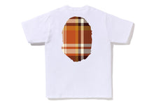 BAPE CHECK BIG APE HEAD TEE