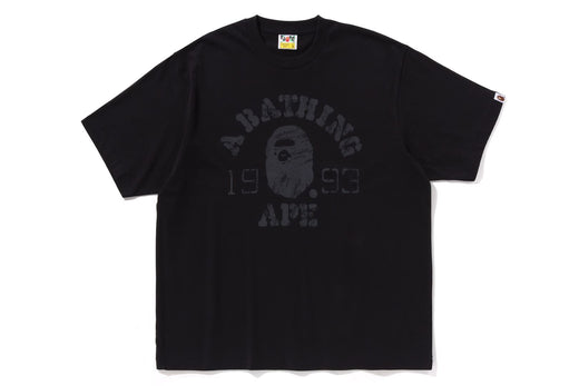 SCREEN PRINT COLLEGE RELAXED FIT TEE | bape.com