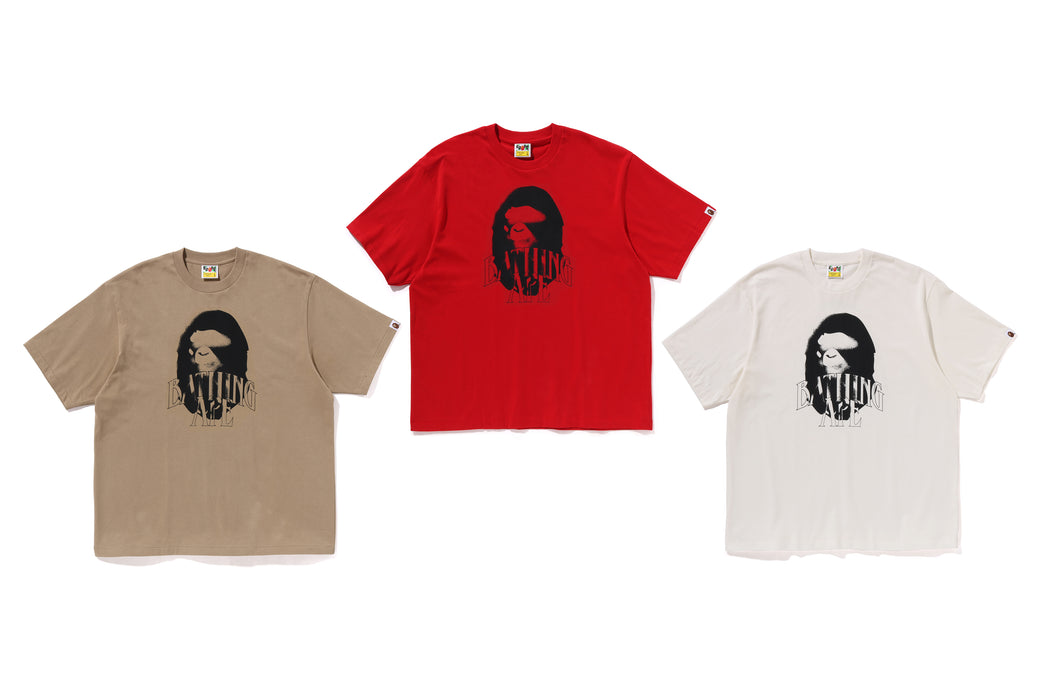 SPRAY PRINT LOGO RELAXED FIT TEE | bape.com
