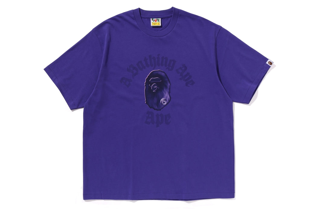 BAPE Reflector outlet Noise College Tee Black/Purple