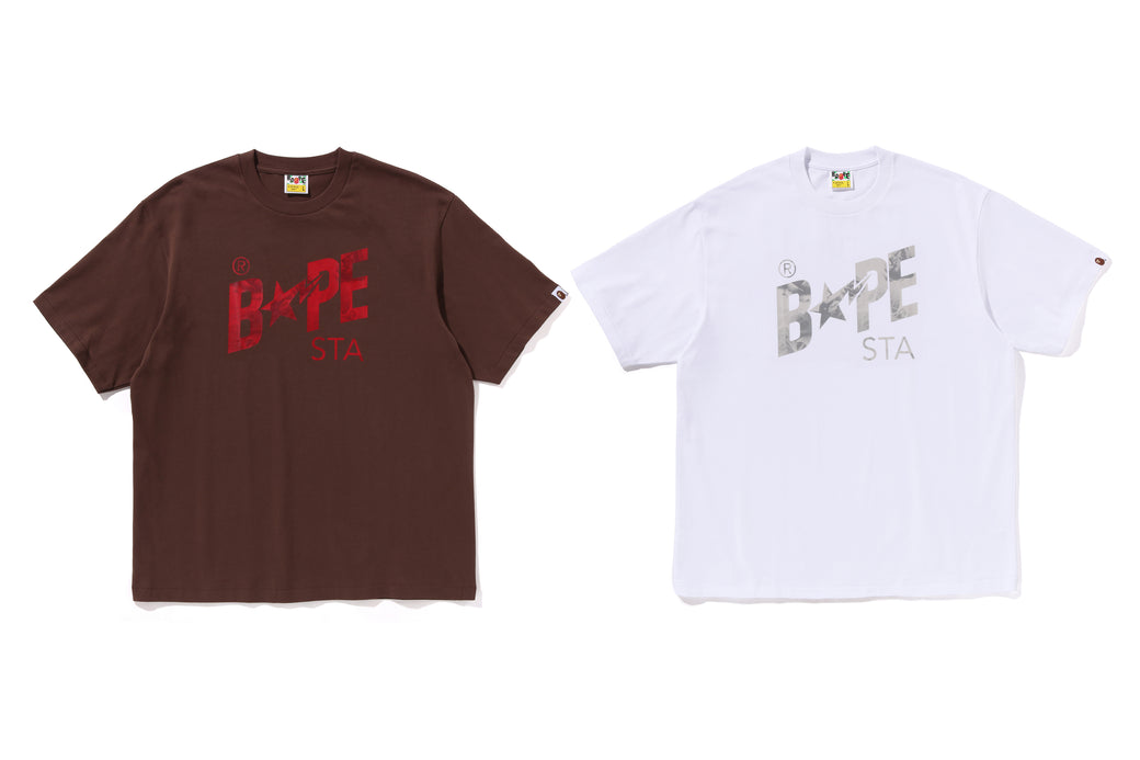 COLOR CAMO BAPE STA LOGO TEE