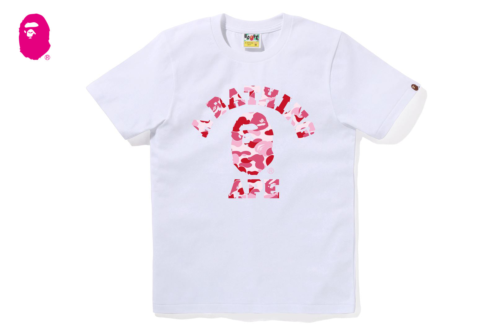 ABC CAMO COLLEGE MINI TEE | bape.com