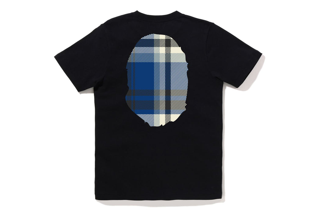 BAPE Check Big Ape buy Head Tee