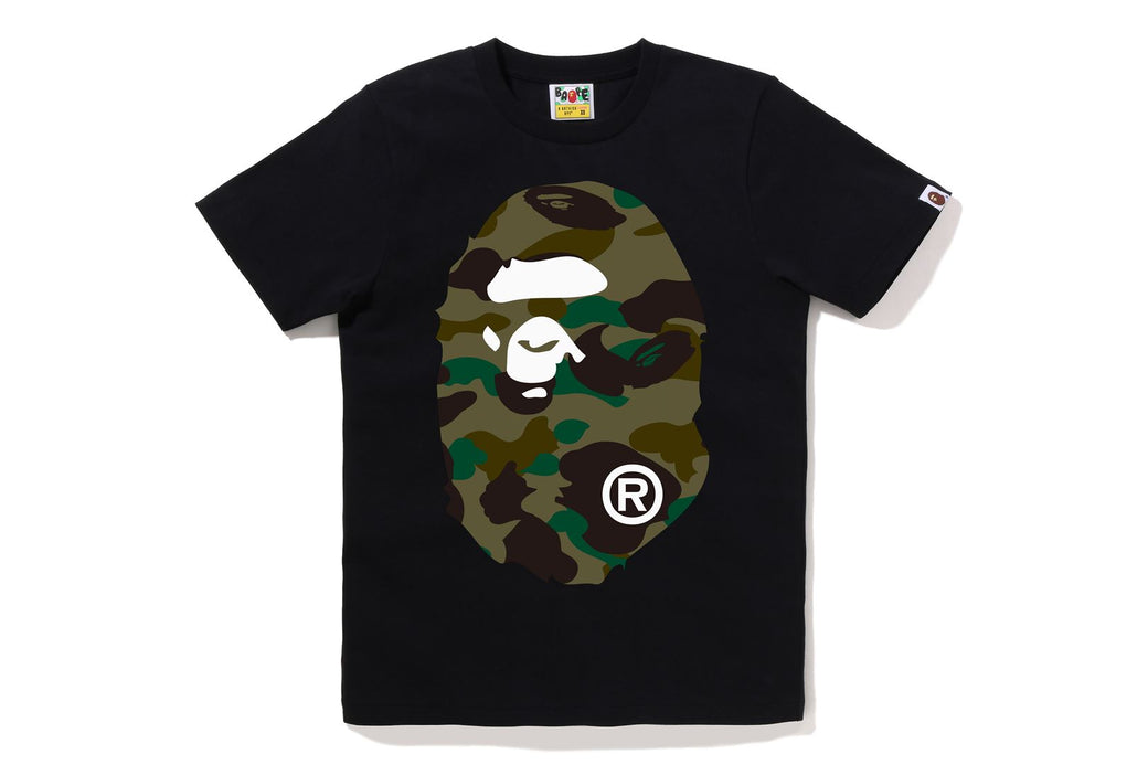 1ST CAMO BIG APE HEAD TEE