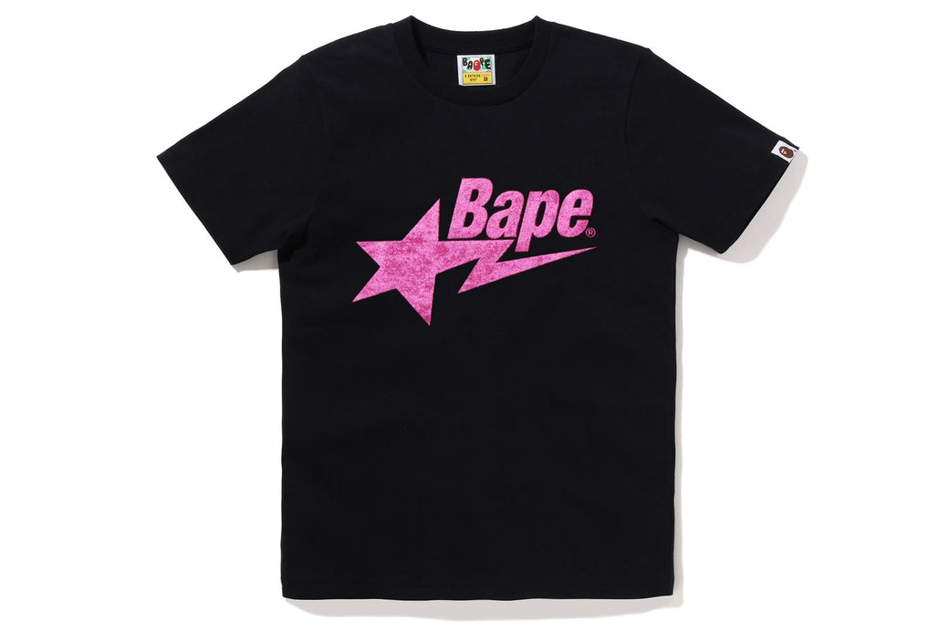 VELOUR BAPE STA LOGO TEE