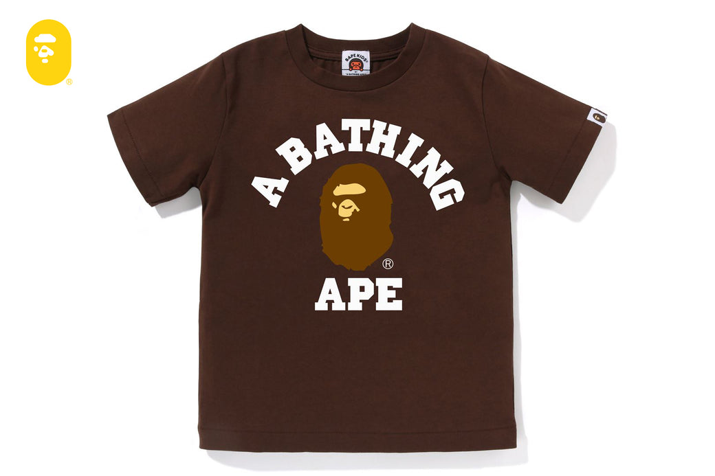 COLOR CAMO COLLEGE TEE | bape.com