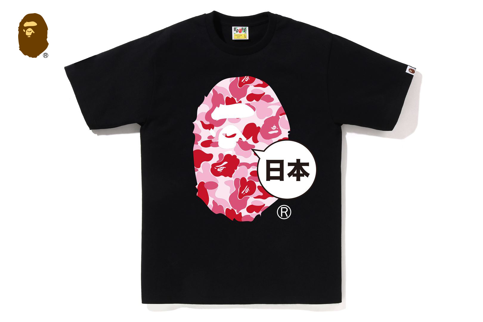ape tシャツ JAPAN BIG APE HEAD CITY TEE | bape.com