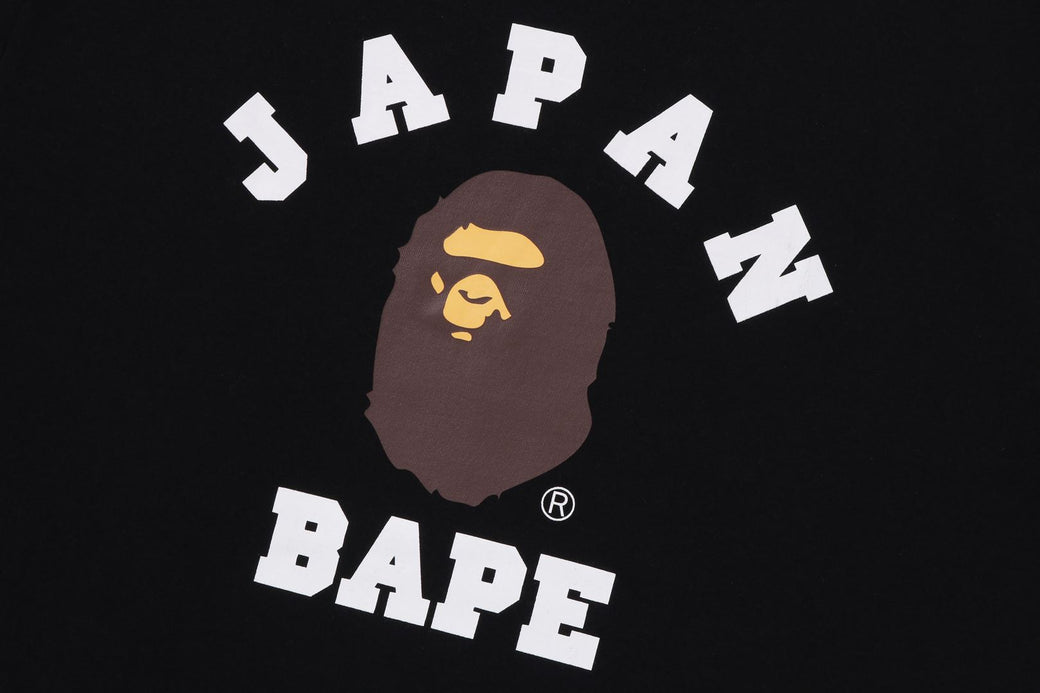 JAPAN COLLEGE CITY TEE | bape.com JAPAN COLLEGE CITY TEE | bape.com