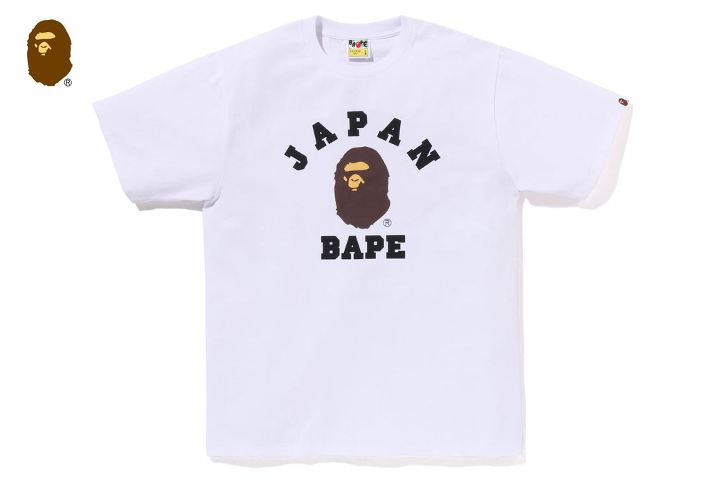 売れ筋アイテムラン COLLEGE JAPAN CITY bape.com | TEE ウェア
