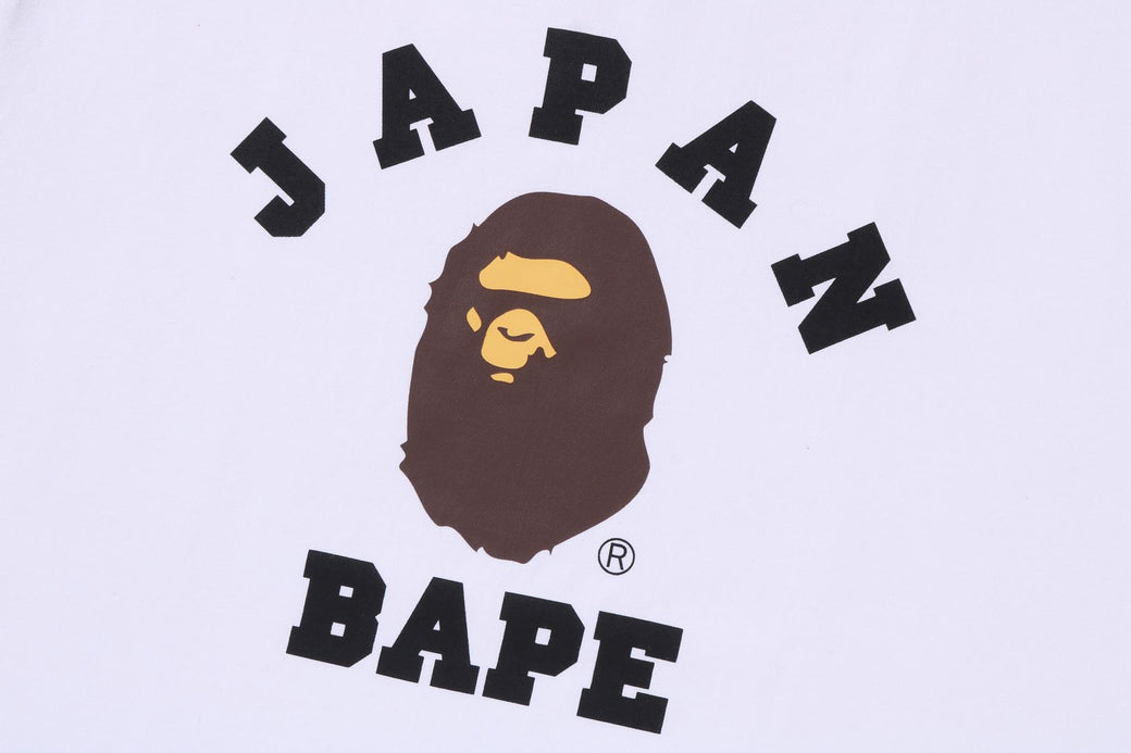 JAPAN COLLEGE CITY TEE | bape.com JAPAN COLLEGE CITY TEE | bape.com