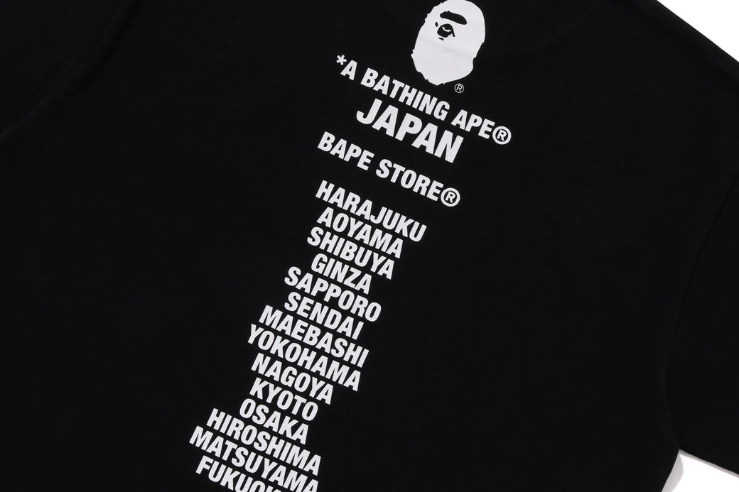 JAPAN APE HEAD TEE | bape.com