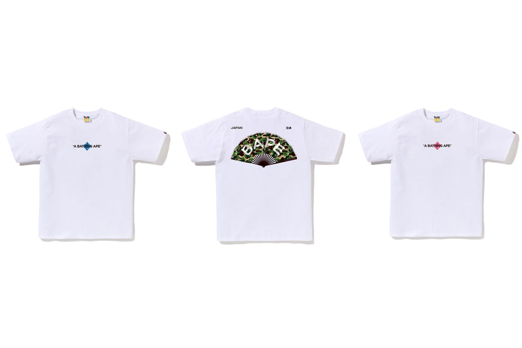 JAPANESE FAN TEE | bape.com