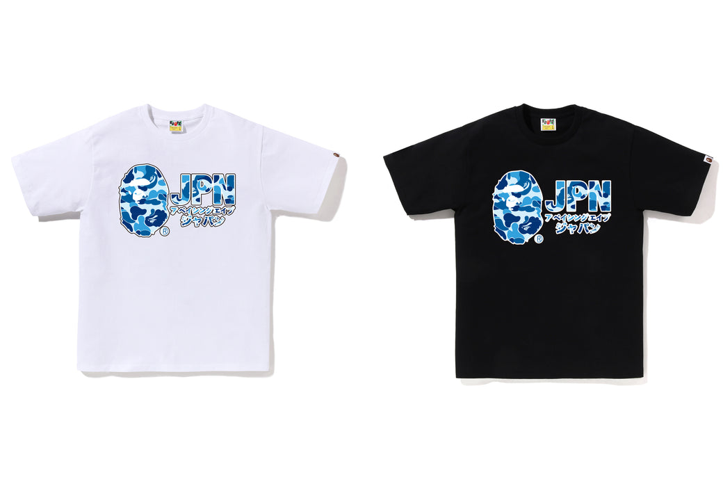 【A BATHING APE】ABC CAMO JPN KATAKANA TEE 要在庫確認 ABC CAMO JPN KATAKANA TEE | bape.com