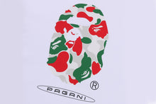 【 BAPE X PAGANI 】CAMO APE HEAD RELAXED FIT TEE