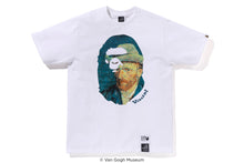 【 BAPE X VGM 】APE HEAD CANVAS ART TEE