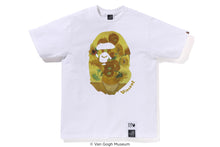 【 BAPE X VGM 】APE HEAD CANVAS ART TEE